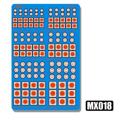 MOSHI M.S. MX013-016  Model Detail Modification Metal Etching