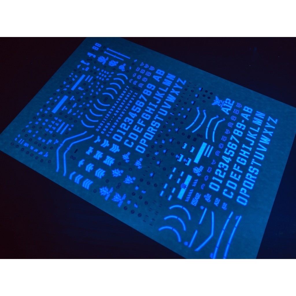 20250722 XUEYAN XY / SNOW FLAME RG-02 Zaku 2 Red+Green ZAKU-II Fluorescence Water slide decal