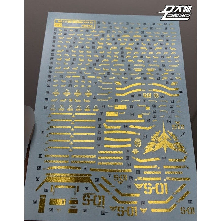 DL DAlibabaN Water slide decal UC35 MG 1/100.