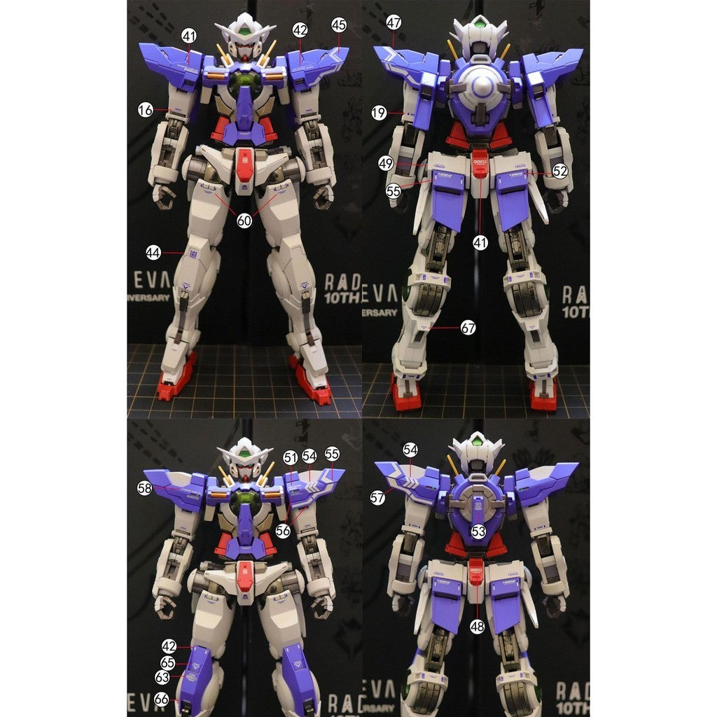 1010 Water Slide Decal MG EXIA MB EXIA DM HS DB avalanche Water Slide Decal 1010MG019 1010MG020