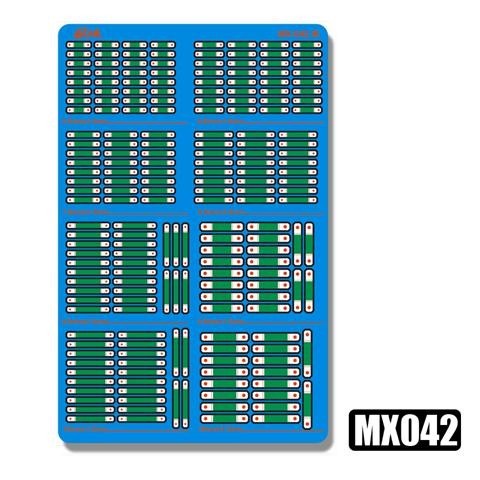 MOSHI M.S. MX037-042 Reform Color Separation Etching Detail Parts