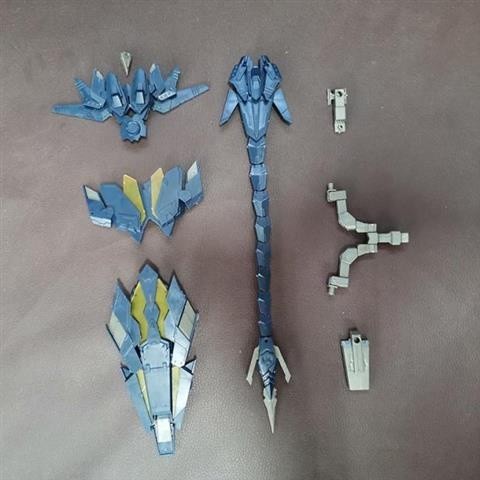 CALILY MG 1/100 Uncorn Banshee DE Shield TAIL Modification PARTS