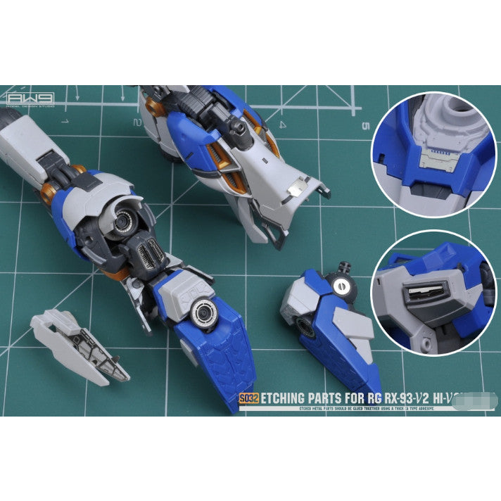 MAD Madworks S32 RG 1/144 RX-93-2 Hi Nu Etching and Decal