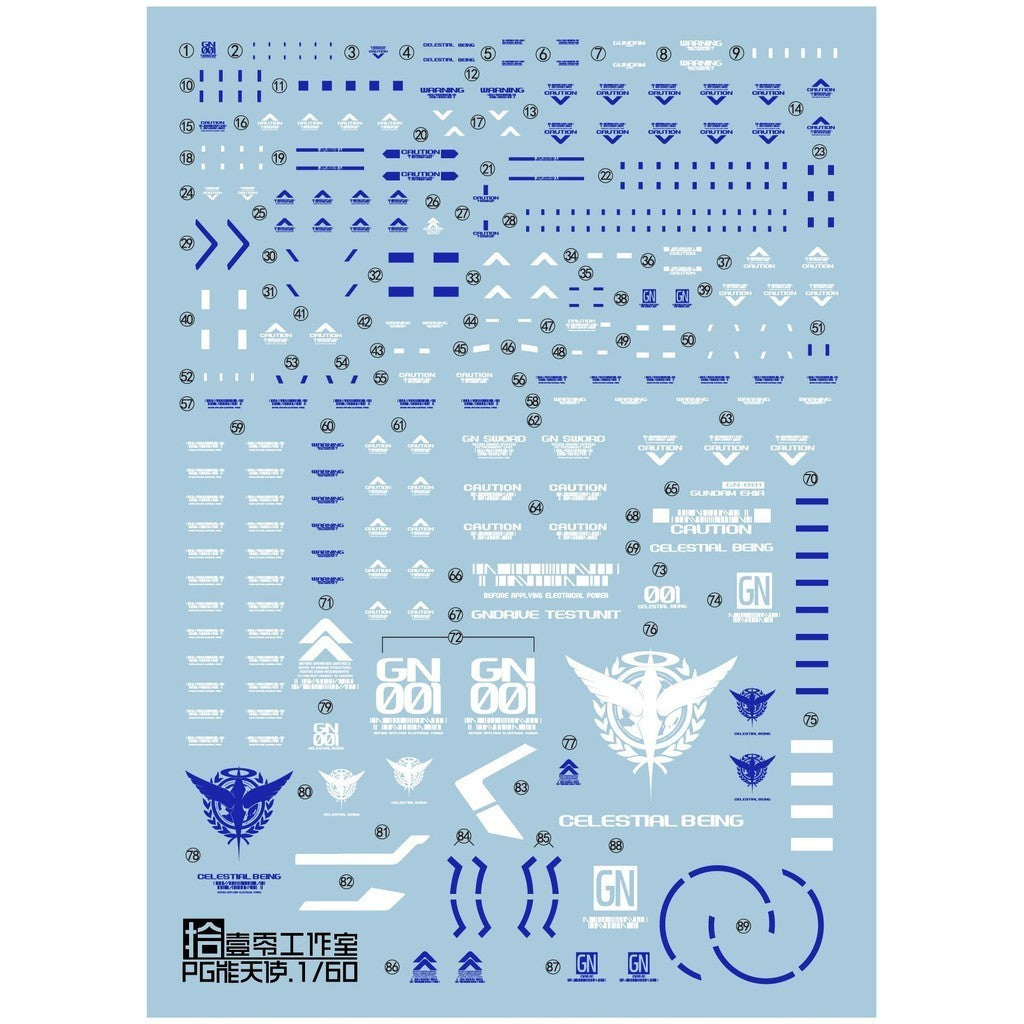 1010 PG EXIA PG AVALANCHE EXIA STAND TRANS-AM EXIA Water Slide Decal 1010PG004