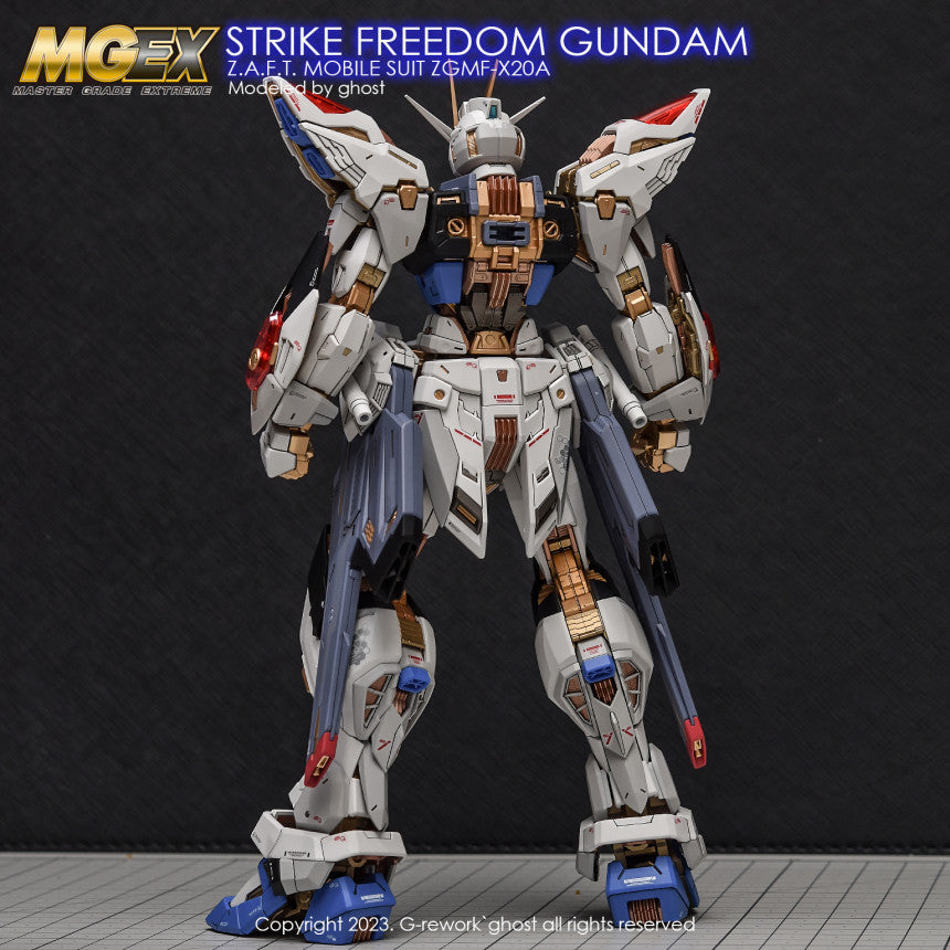 YAN FLAME GHOST MGEX Strike Freedom Water Slide Decal Fluo Type (YANMG035) 20250721
