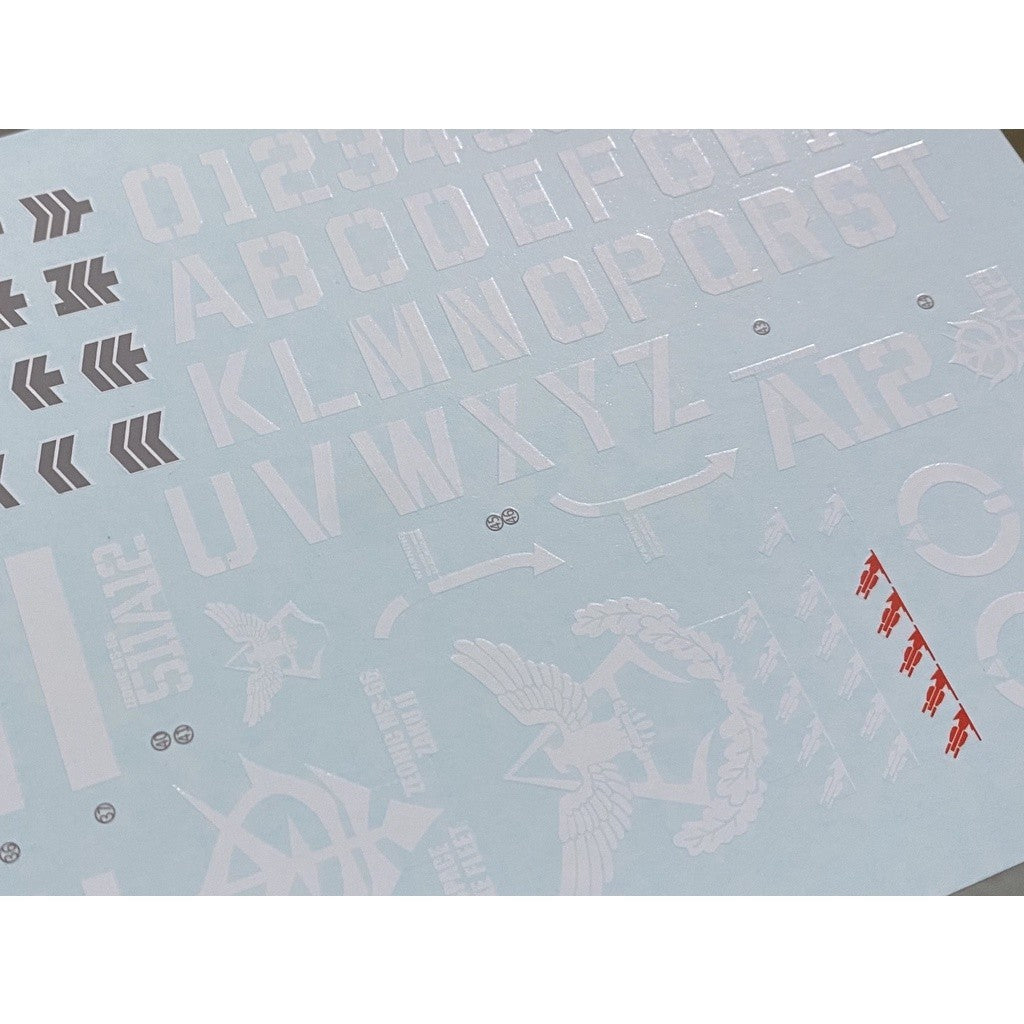 20250722 XUEYAN XY / SNOW FLAME PG-06 PG Ms-06f Zaku II Red Zaku Green Zaku Fluorescence Water slide decal