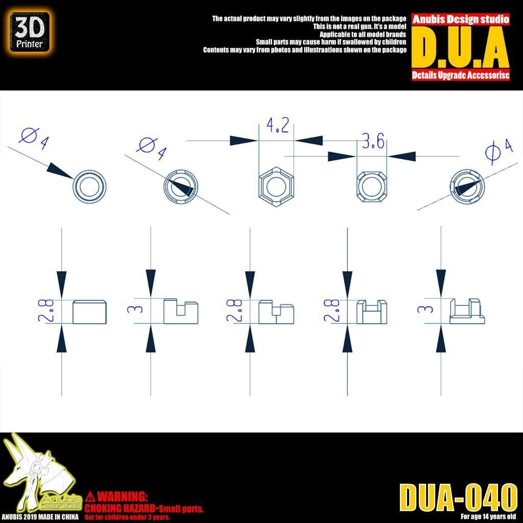 ANUBIS 3D print detail upgrade parts 1100 zaku one-eyed laser aiming instrument DUA040 detail parts no kits