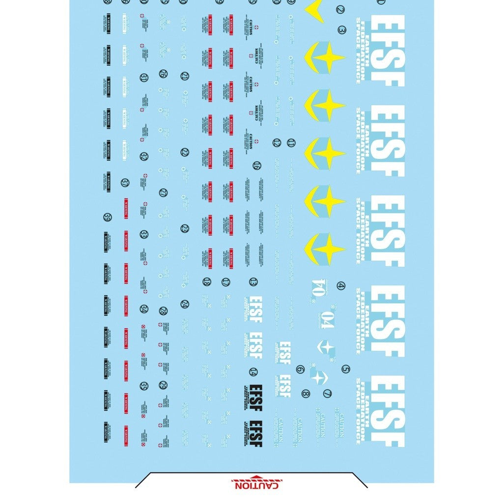 20250722 XUEYAN XY / SNOW FLAME HG-69 HG FA78 Full armor Water slide decal