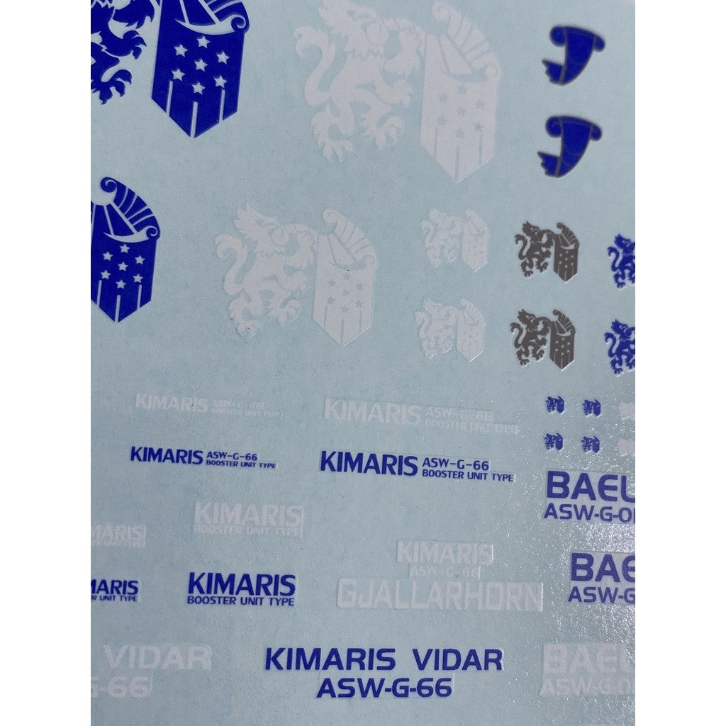 20250722 XUEYAN XY / SNOW FLAME Ibo Gjallarhorn Fluorescences Water slide decal