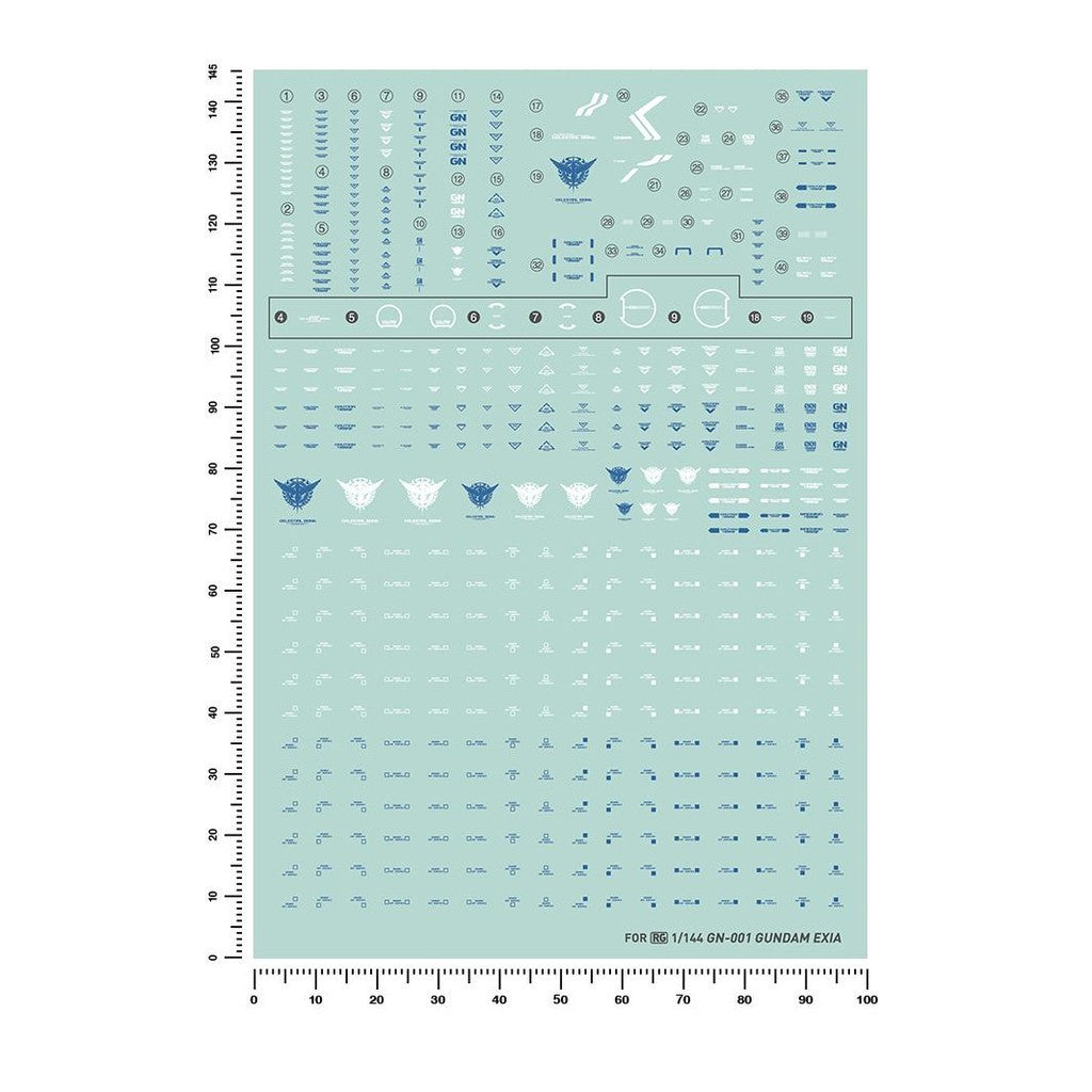 20250722 Artisan's Club RG 1/144 EXIA Water Slide Decal