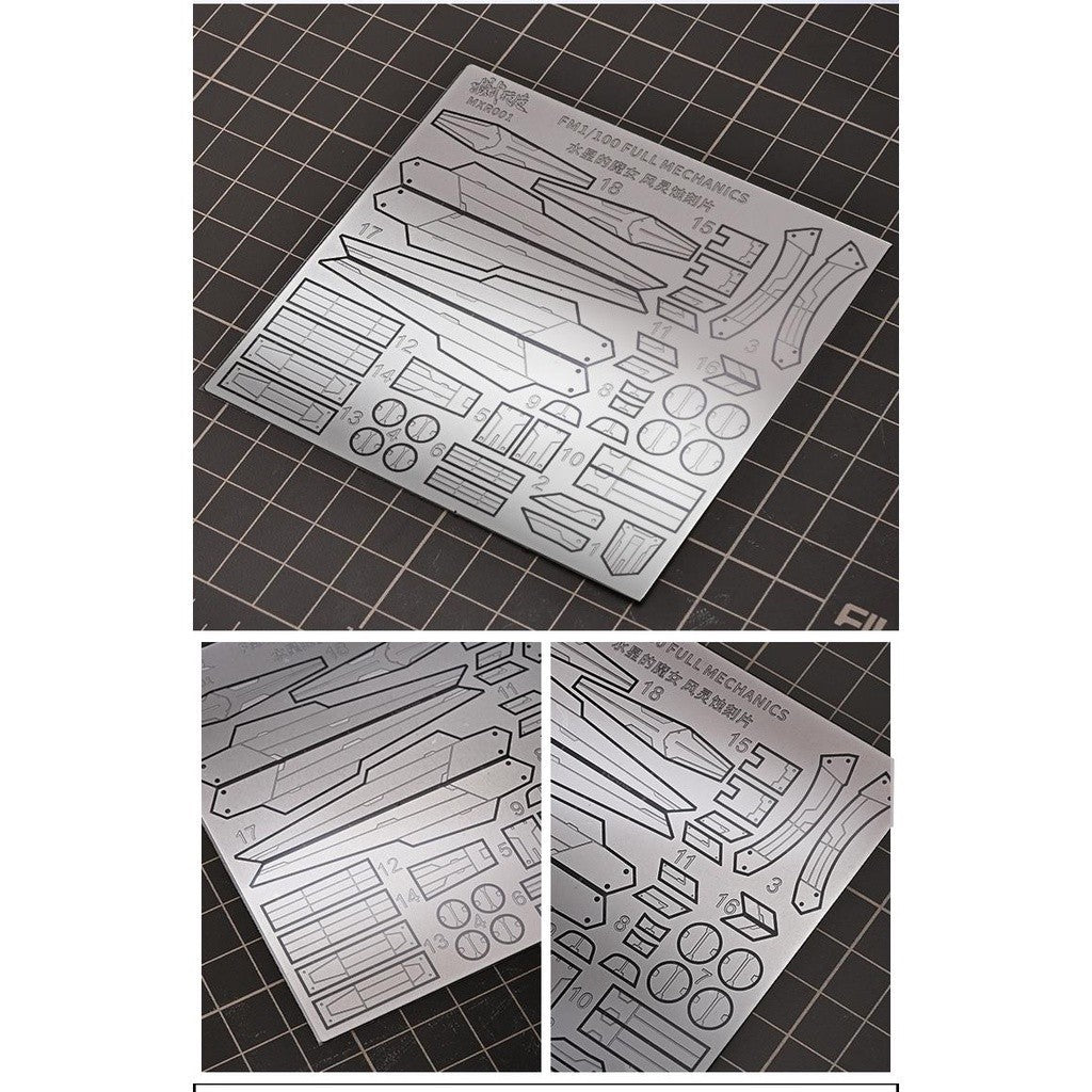 MOSHI M.S. FM AERAIL FULL MECHINICS Etching upgrade parts