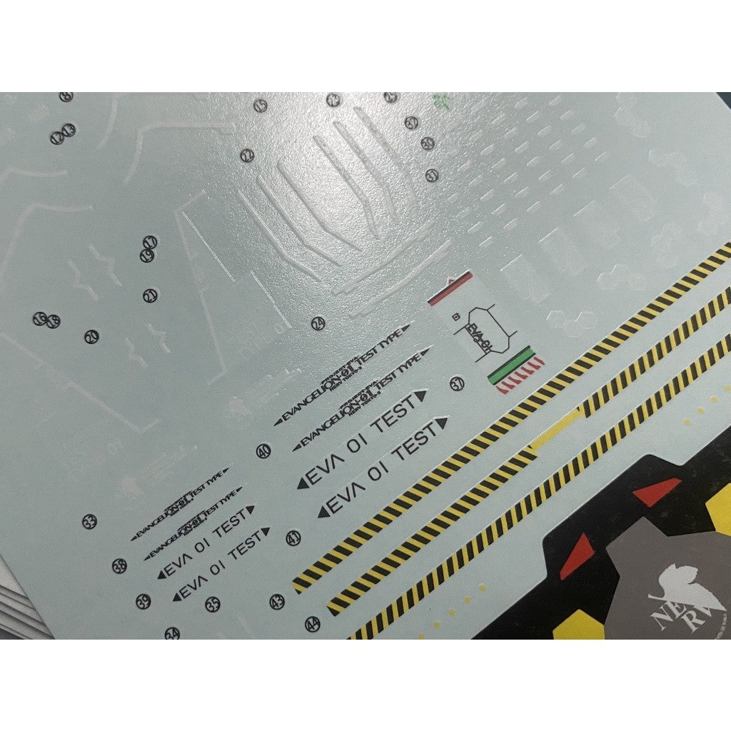 20250722 XUEYAN XY / SNOW FLAME RG 1/144 EVA-01  Fluorescences Water slide decal