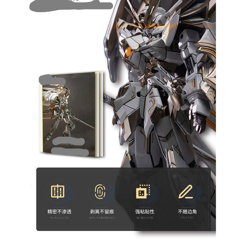 20250722 NewC Pre-cut masking tape  AETHER MG Wing Zero GK (No kits, no GK parts)