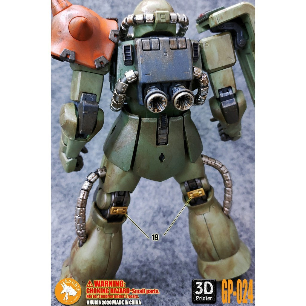 ANUBIS 3D print detail upgrade parts GP024 General parts fit for MG Zaku no kits