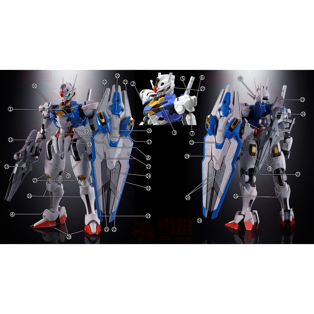 20250722 XUEYAN XY / SNOW FLAME HG 53  Aerial Fluorescent Water slide decal