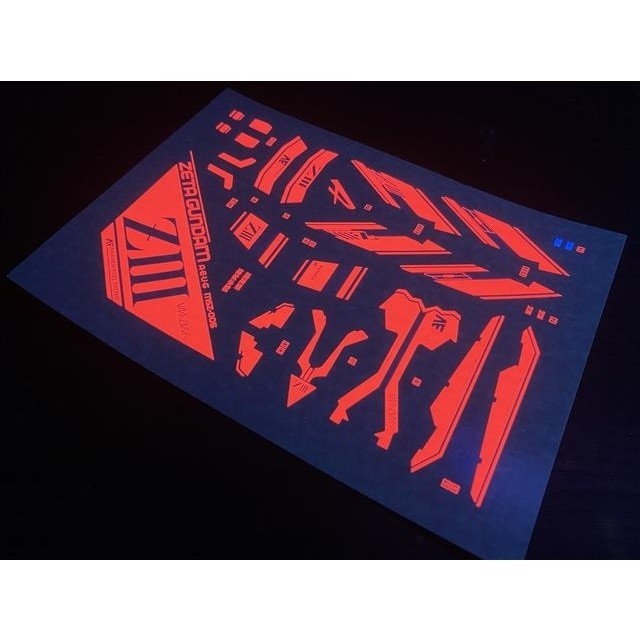 20250722 XUEYAN XY / SNOW FLAME RG10 Z/ZETA/ZETA3/Z3 RG Z General Use Fluorescence Water slide decal