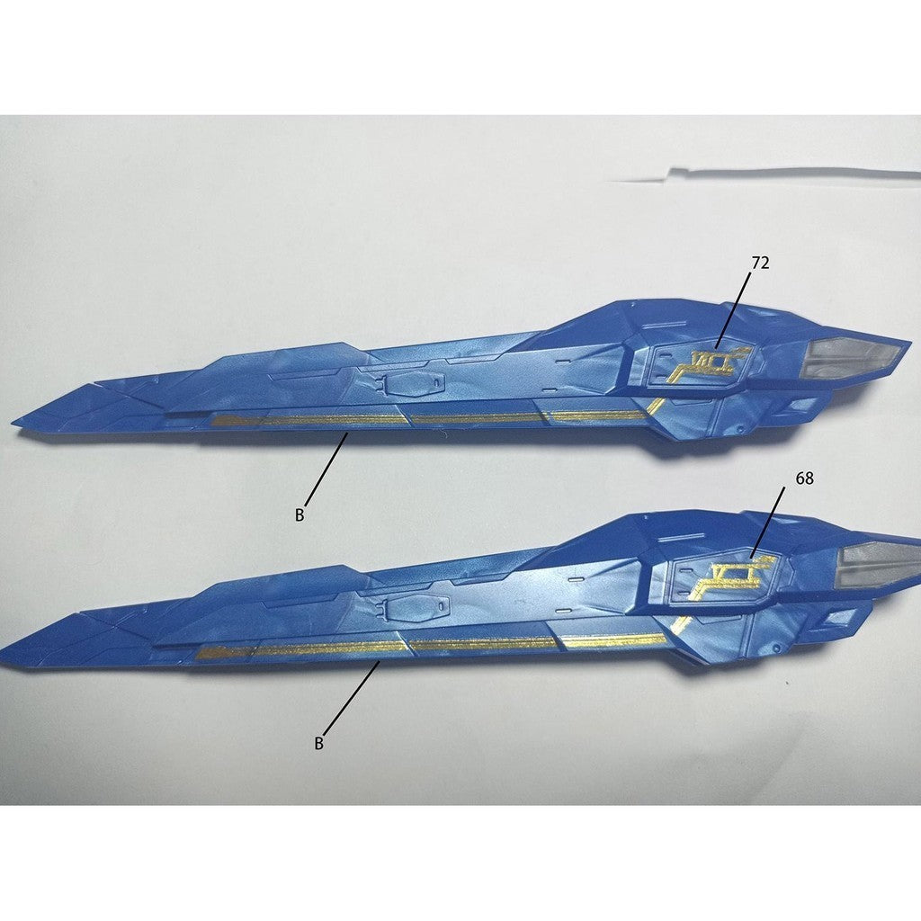 AMAX Water Slide Decal 1/100 MB Soul Blue ver Strike Freedom Fluo Gold Coaitng AMAXMB008