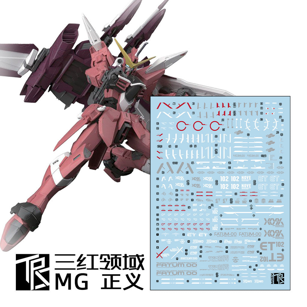 Transamsphere TRS MG 1/100 Justice Water Slide Decal TRSMG009