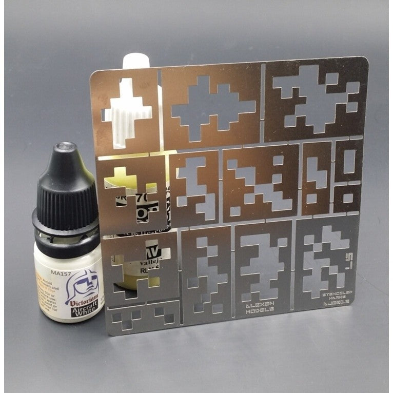 Alexen AJ0013 Model Cover Digital Camouflage Spray Cover Plate Leak Spray Plate