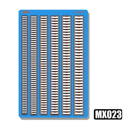 MOSHI M.S. Metal Armor Disperse gas MX019-MX024 Detail Upgrade parts Etching
