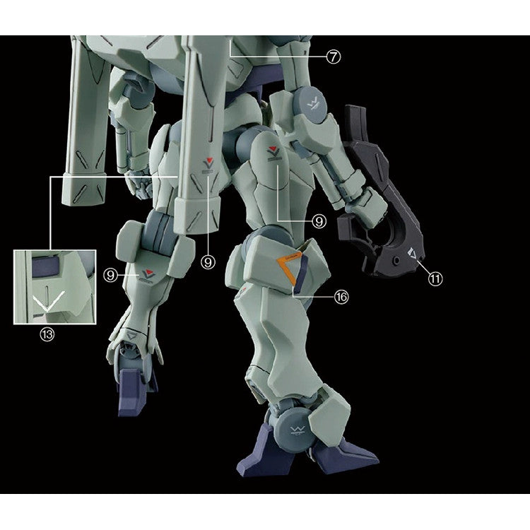 20250722 Artisan's Club TWFM HG 1/44 Michaelis / Beguir-Pente / Heindree / Zowort Water Slide Decal HGWFM134