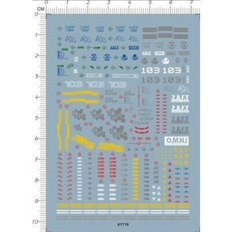 CALILY HG 1/144 GAT-X103 BUSTER Water Slide Decal