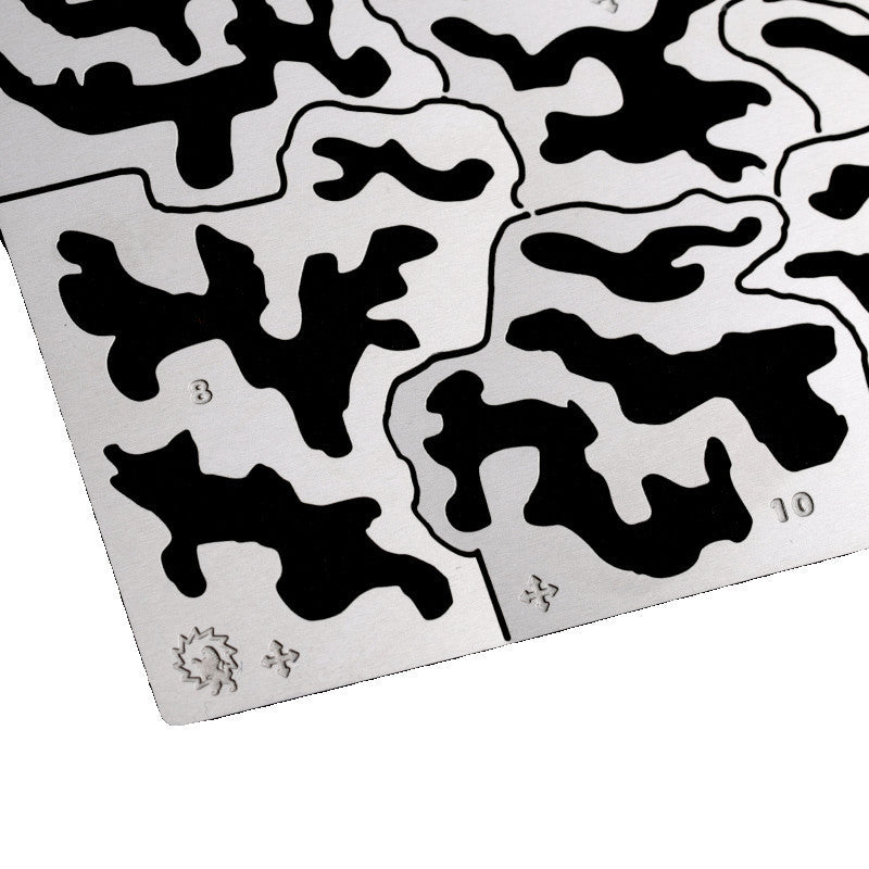 ALEXEN model Tool  AJ0079 general use Jungle camouflage stencil