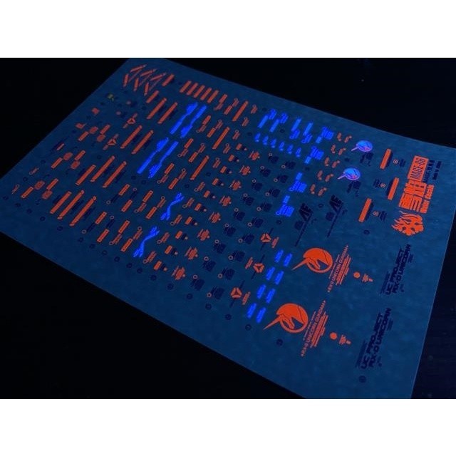 20250722 XUEYAN XY / SNOW FLAME MEGA X01 1/48  Unicorn     Fluorescence Water slide decal