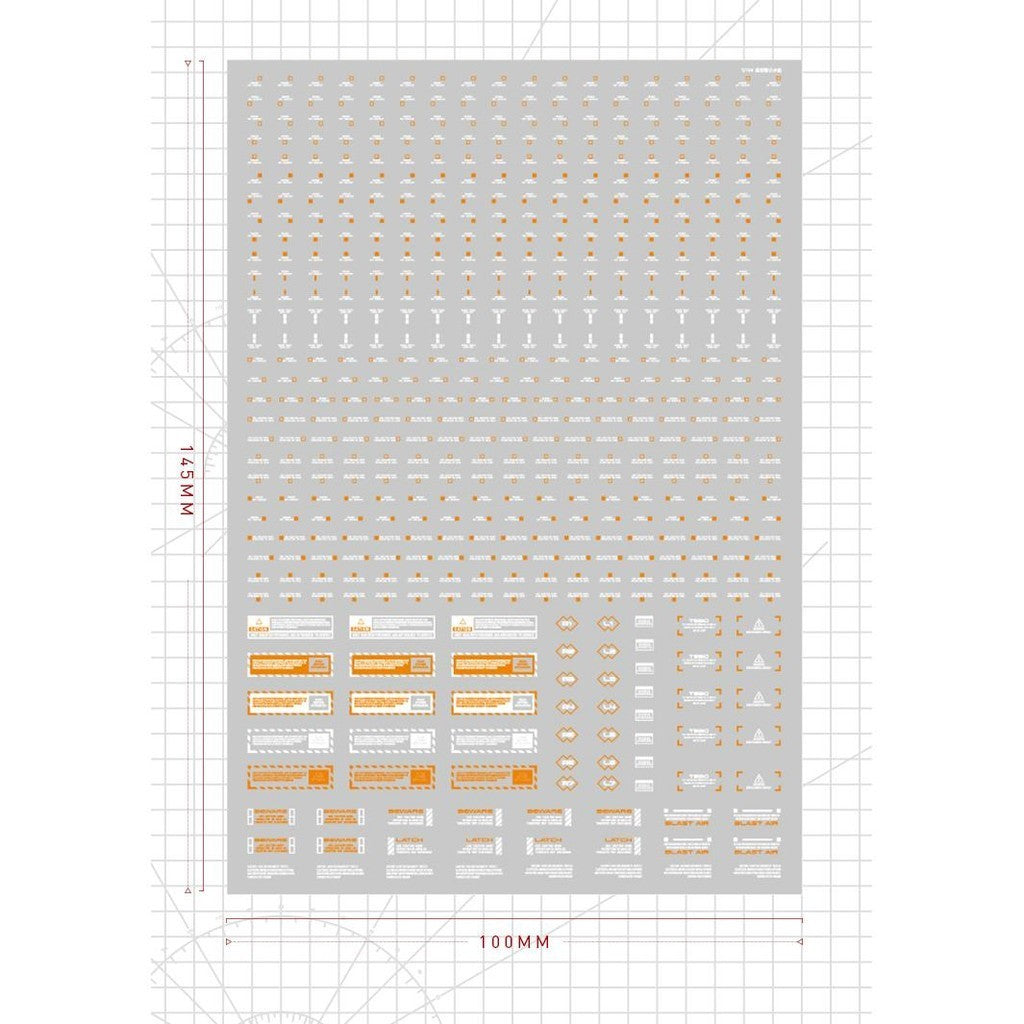 20250722 Artisan's Club VOL1 Warning Sign Water Slide Decal