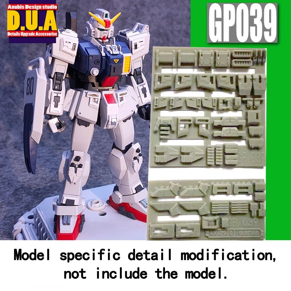 ANUBIS 3D print detail upgrade parts GP001-050 (GP series) MG HG RG no kits