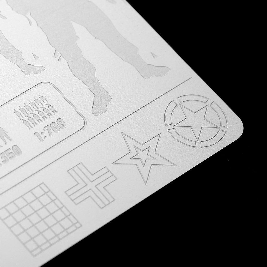 Alexen AJ0087 Scale Dot Glue Toning Engraving Plate CM Shielding Plate Model Tool