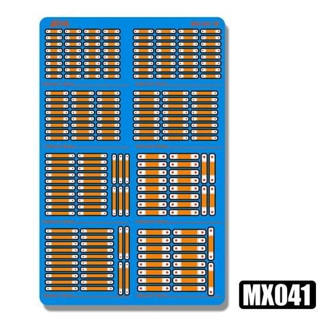 MOSHI M.S. MX037-042 Reform Color Separation Etching Detail Parts