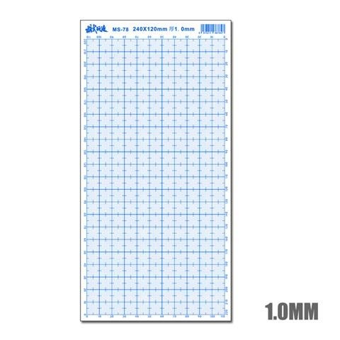 MOSHI M.S. MS078 Model GK Detail Modification ABS Graduated Rubber Plate