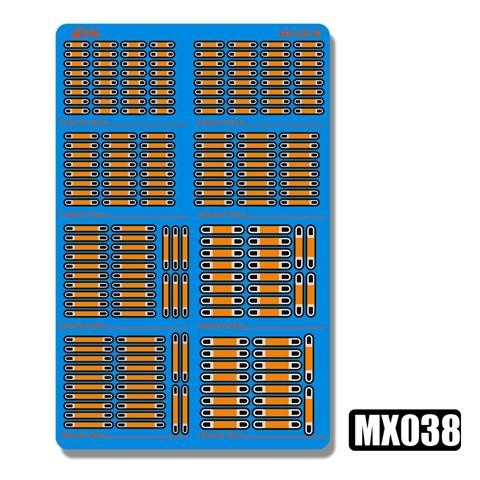 MOSHI M.S. MX037-042 Reform Color Separation Etching Detail Parts