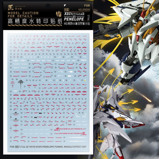 20250722 Artisan's Club HGUC 1/144 Penelope VS XI Water Slide Decal