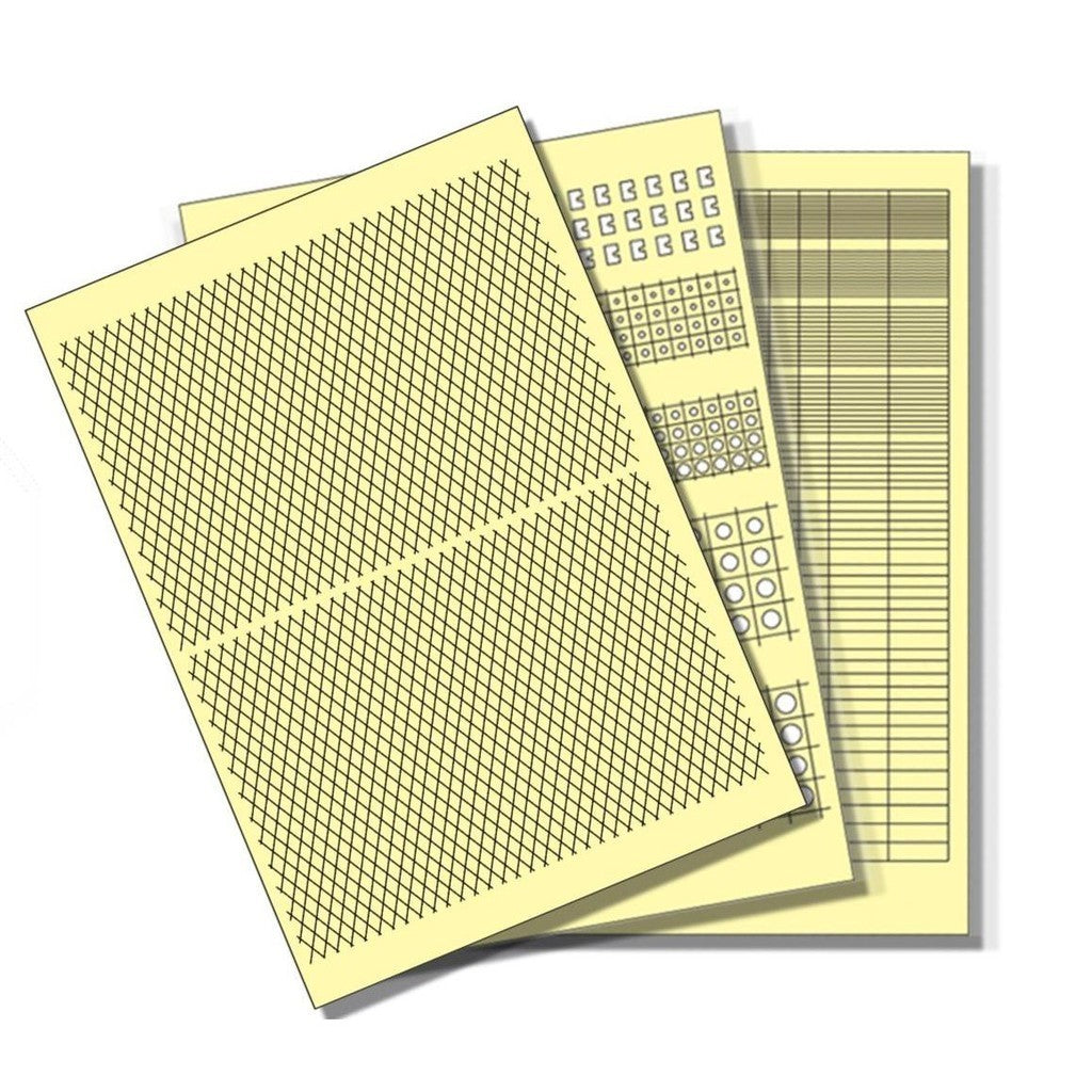 NewC Pre-cut masking tape GENERAL USE Small Square Circular Diamond (No kits, no GK parts)