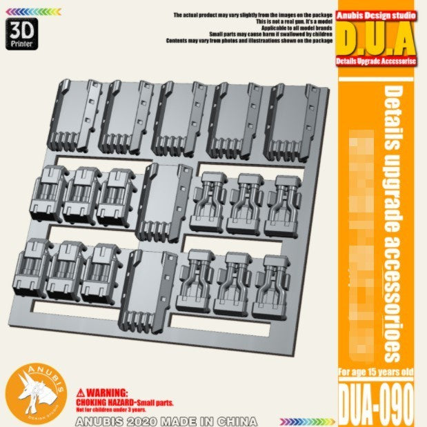 ANUBIS 3D print detail upgrade parts leg skeleton armor DUA090 detail parts no kits