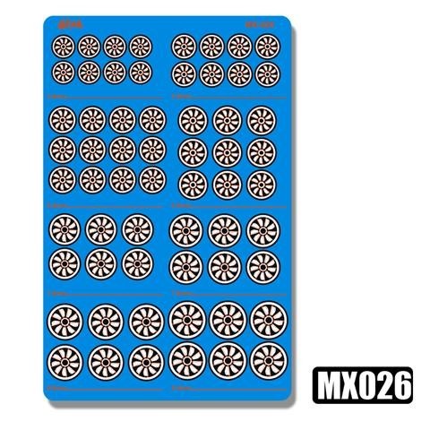 MOSHI M.S. MX025-030 Military Model Foldable Booster Metal Etching Detail Parts