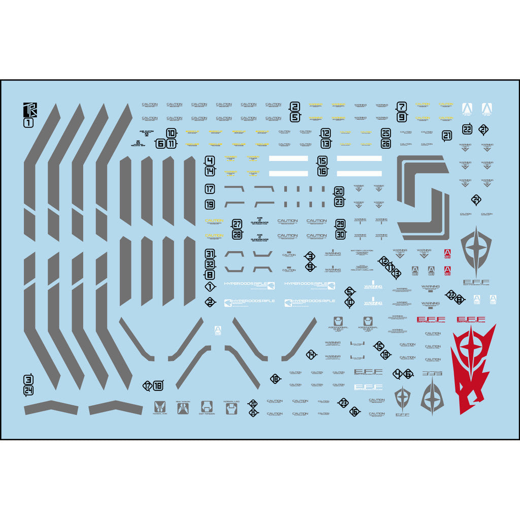Transamsphere TRS MG 1/100 AGE-2 Normal SP ver. Water Slide Decal TRSMG014SP