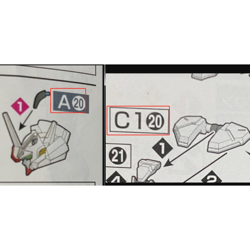CB HG 03 1/144 butcher parts for Aerial Rebuild