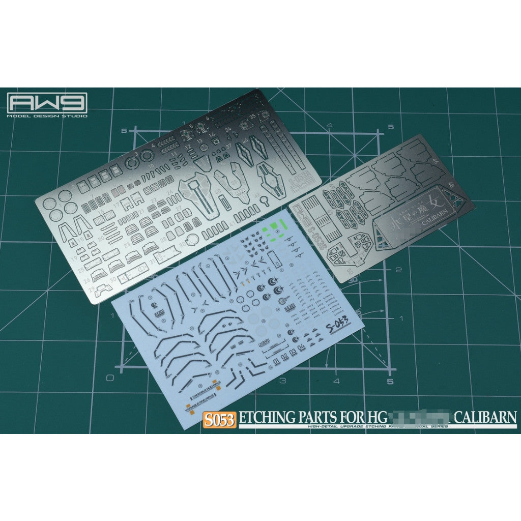 MAD S53 HG TWFM CALIBARN Etching Parts no kits