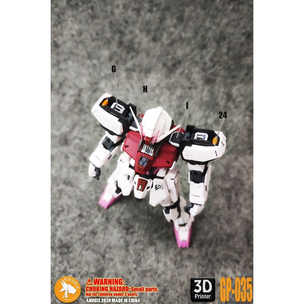 ANUBIS 3D print detail upgrade parts GP035 parts fit for MG Strike Rouge no kits