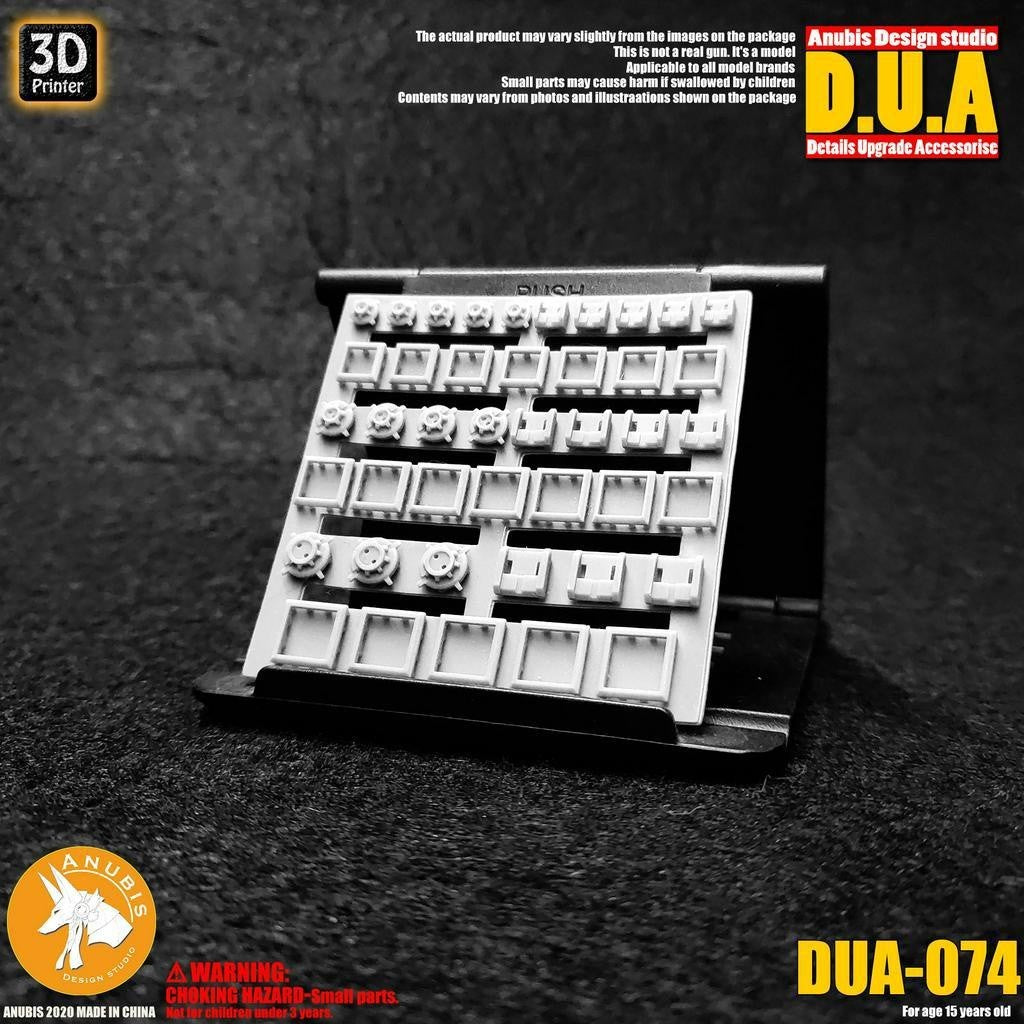 ANUBIS 3d PRINT DETAIL upgrade parts split square screw DUA074 NO KITS