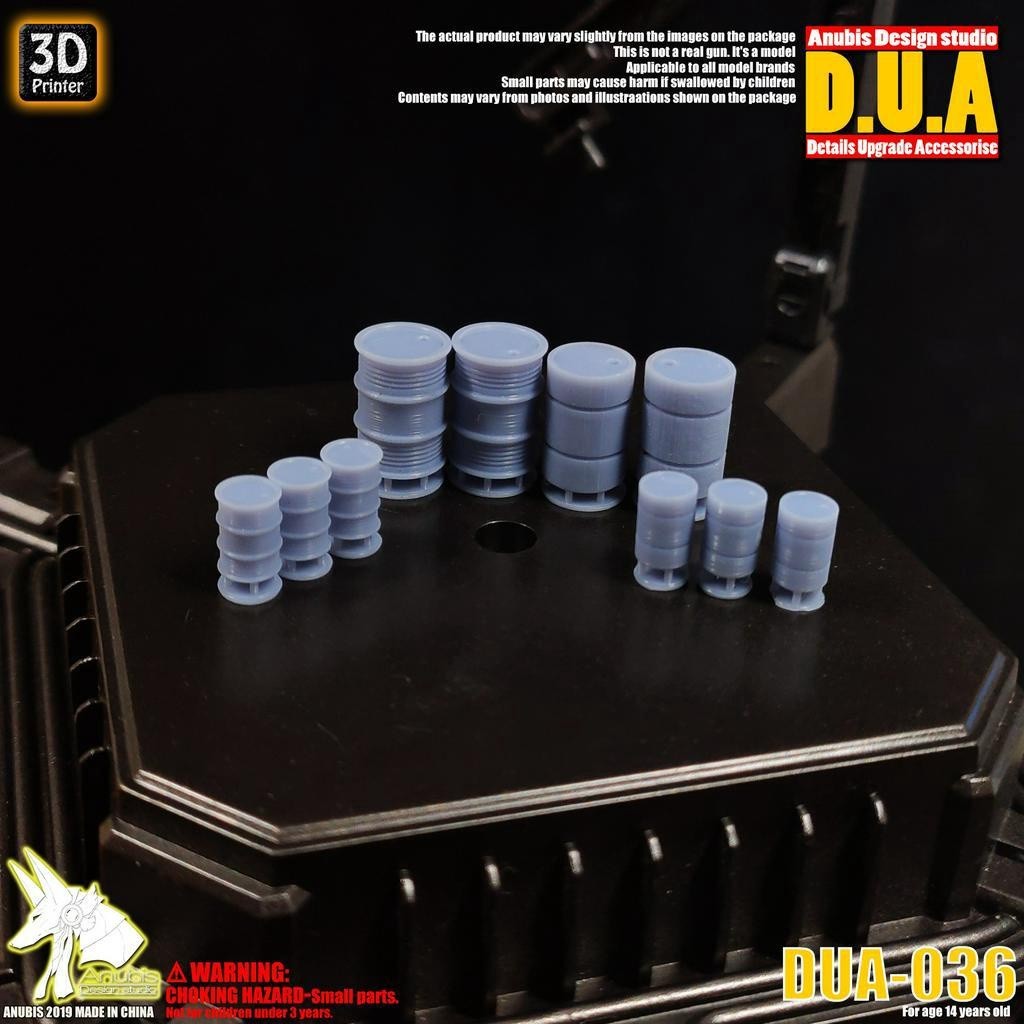 ANUBIS 3d PRINT DETAIL upgrade parts gnaku maintenance scenario gasoline can fuel barrel DUA036 NO KITS