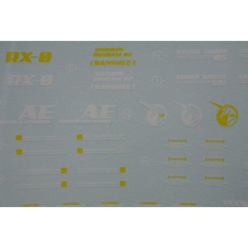 DL DALIN Water slide decal MG Banshee