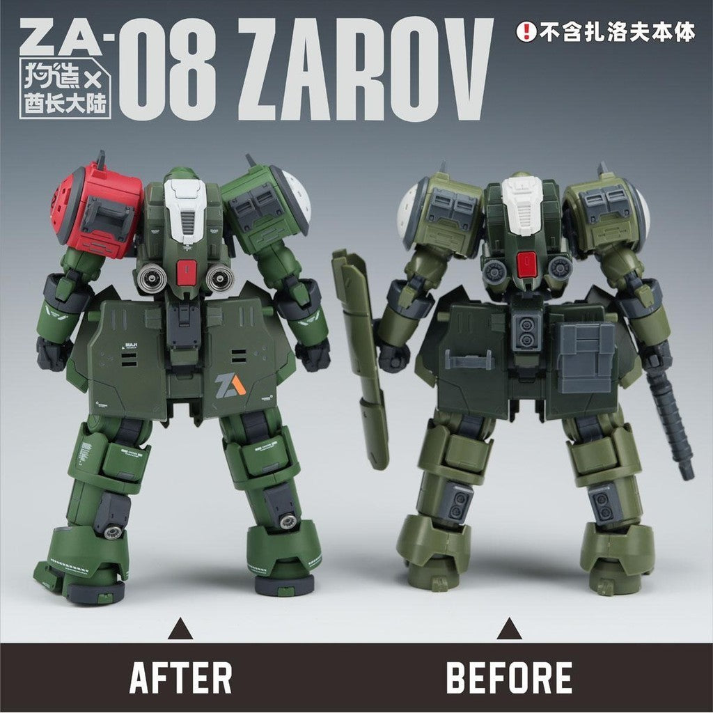 G-MAKE Detail Upgrade Addon Parts for SM Sheik Mainland ZA-08 ZAROV