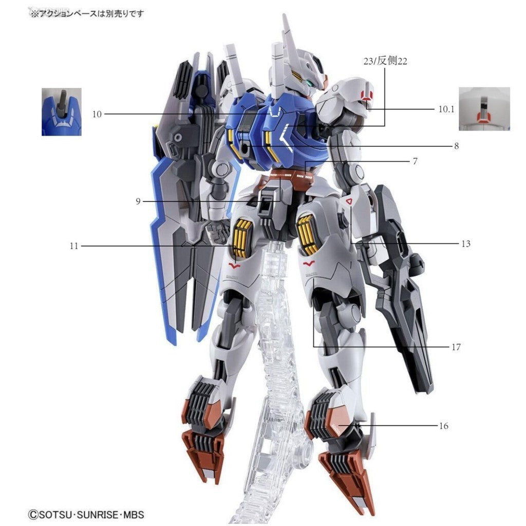AMAX Water Slide Decal HG 1/144 TWFM AERIAL Fluo AMAXHG006 AMAXHG007