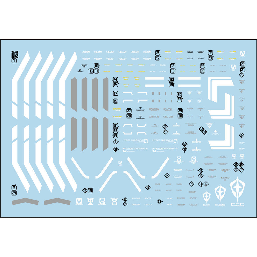Transamsphere TRS MG 1/100 AGE-2 NORMAL Water Slide Decal TRSMG014