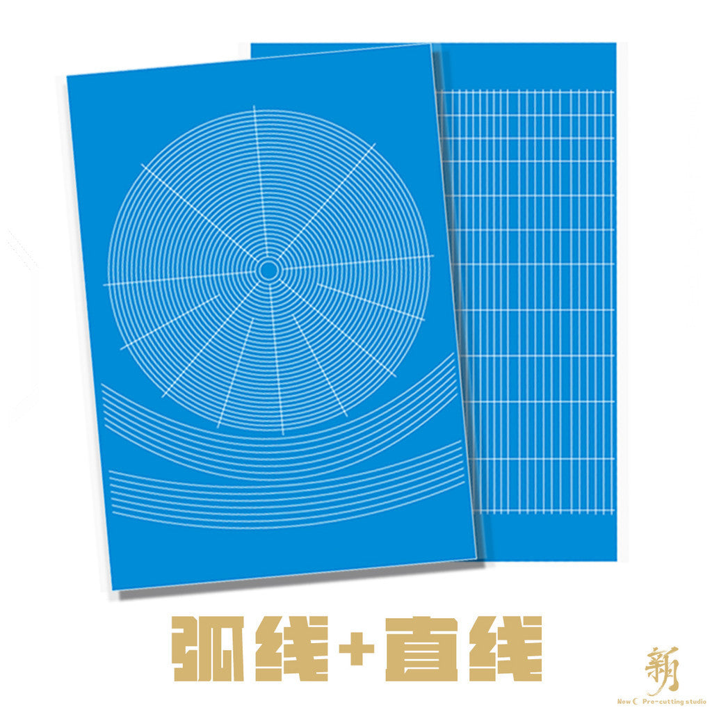 20250722 NewC Pre-cut masking tape  Marking tape with marking auxiliary arc hard edge tape (No kits, no GK parts)