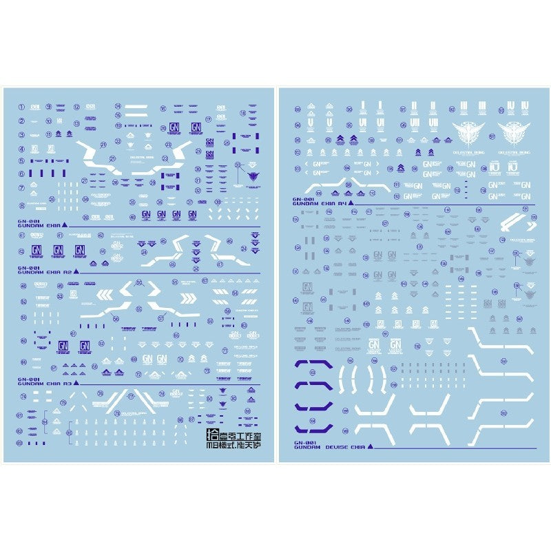 1010 Water Slide Decal MG EXIA MB EXIA DM HS DB avalanche Water Slide Decal 1010MG019 1010MG020